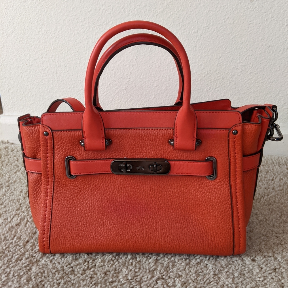 Coach handle bag